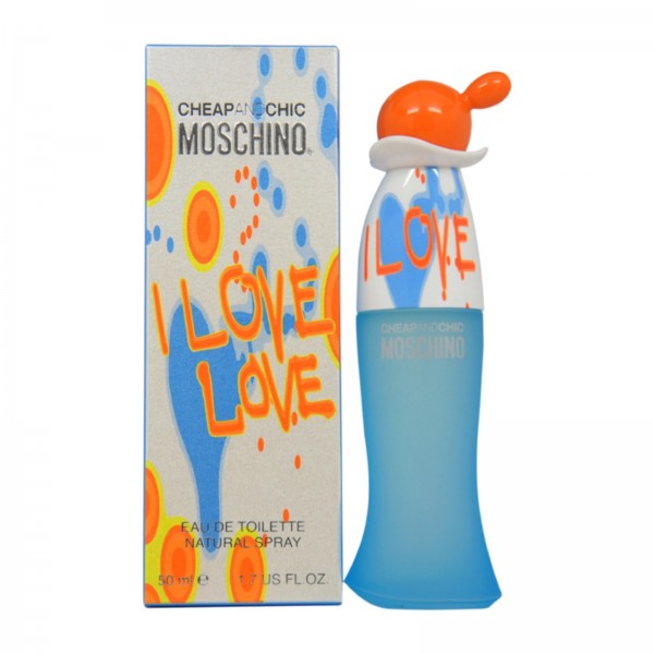 Moschino cheap & chic i love love eau de toilette 50ml vaporizador