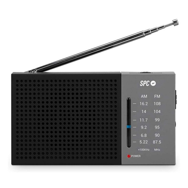 Spc jetty lite am/fm radio gris