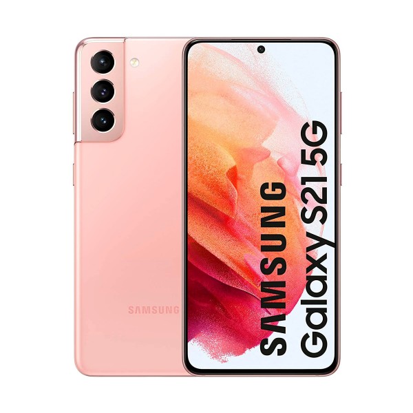 Samsung g991 galaxy s21 5g rosa móvil dual sim 6.2'' 120hz fhd+ octacore 128gb 8gb ram tricam 64mp selfies 10mp