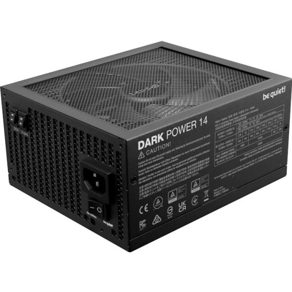 Be quiet! fuente dark power14 1200w 80+ 20+4p atx