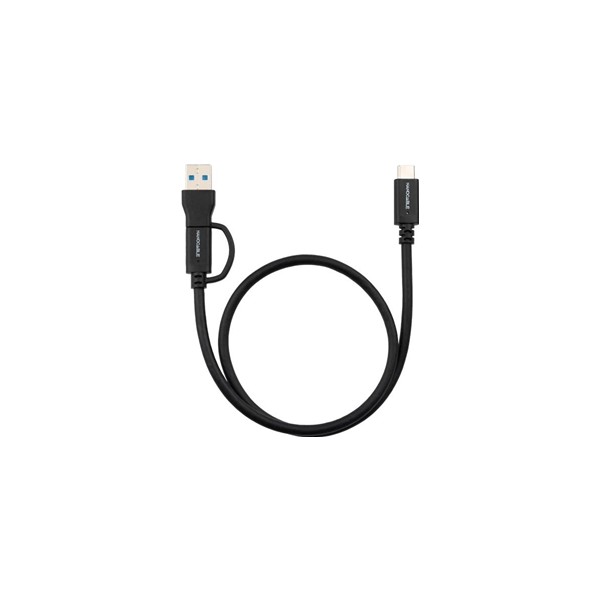 Nanocable cable usb-c+usb-a/usb-c 3.2 gen2 3 m