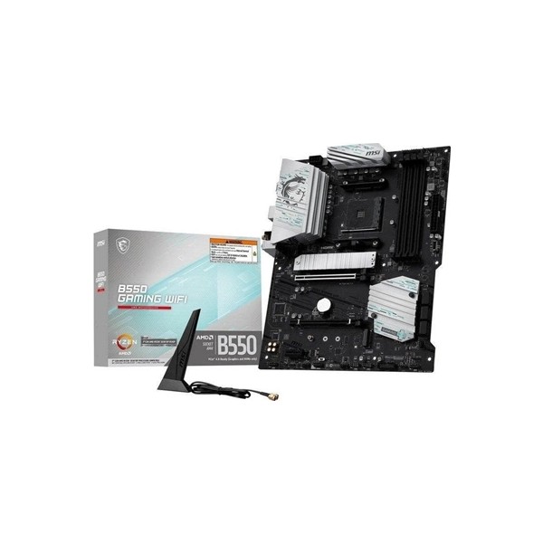 Msi placa base b550 gaming wifi6e ddr4 atx am4
